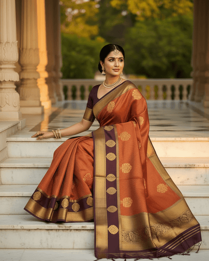 Vintage Vaira Oosi Designer Saree - Rosepetals Luxe