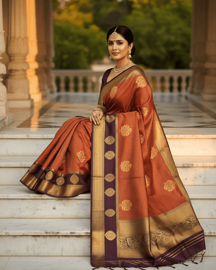 Vintage Vaira Oosi Designer Saree - Rosepetals Luxe